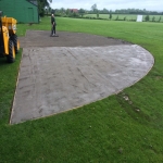 Surfacing for High Jumps in Lane End 7